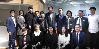 靖之霖（北京）律師事務(wù)所主任李崇杰一行蒞臨衡寧所參觀交流