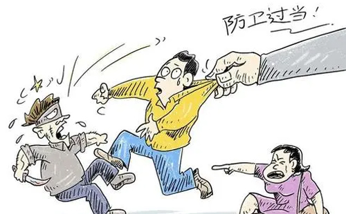 防衛(wèi)過當?shù)男淌仑熑?圖1)